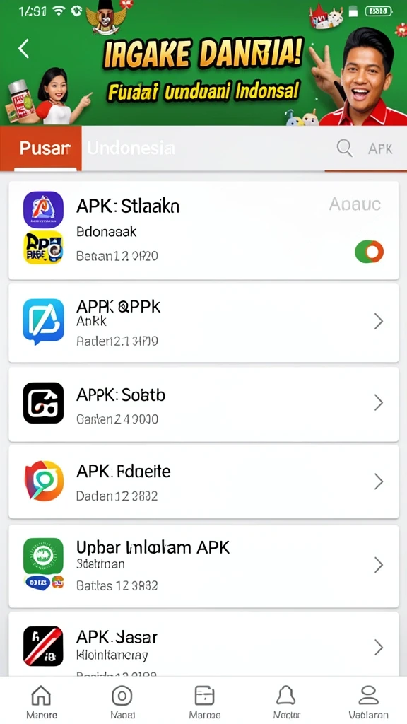 agenhoki - Tampilan antarmuka aplikasi AGENHOKI yang modern dan menarik.