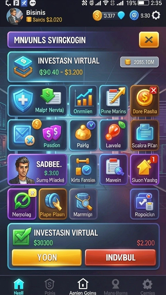 idagame - Tampilan antarmuka yang sederhana dan mudah digunakan.