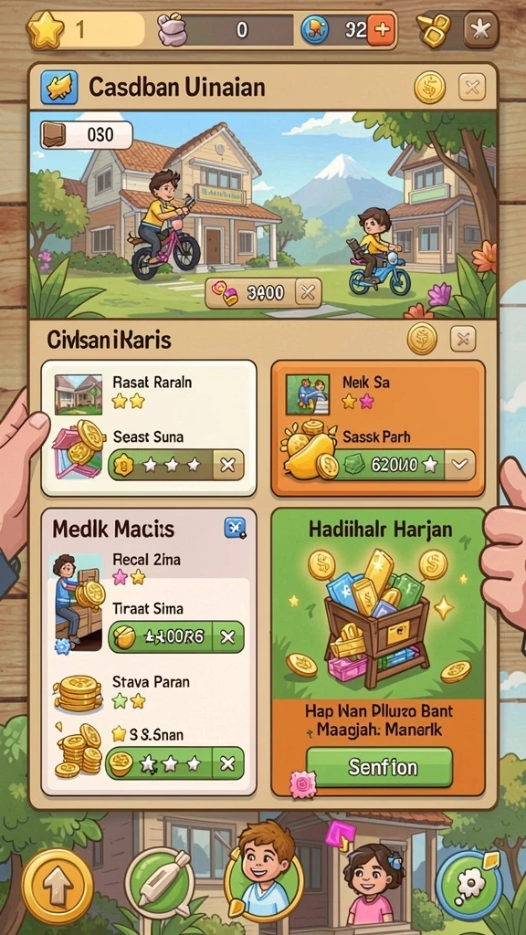 interwin - Mode permainan baru yang menantang dan seru.
