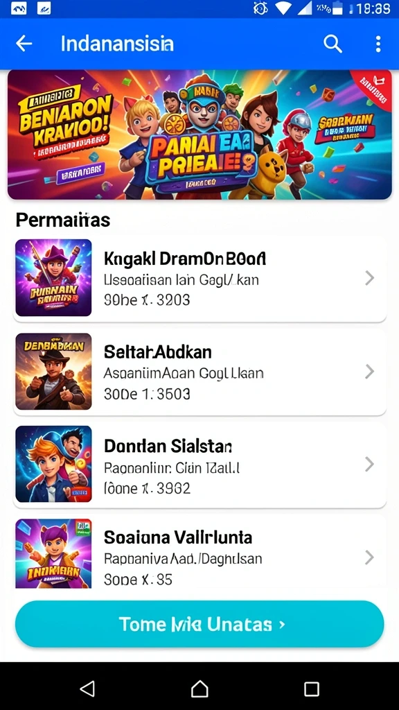 savaya303 - Tampilan antarmuka yang modern dan intuitif.