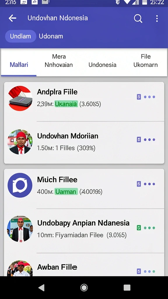 tempur99 - Antarmuka yang ramah pengguna dan intuitif.